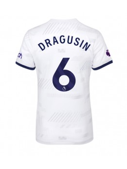 Tottenham Hotspur Radu Dragusin #6 Heimtrikot für Frauen 2023-24 Kurzarm